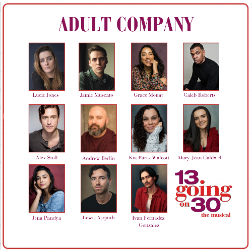 13 Going on 30 The Musical - News Lucie Jones & Jamie Muscato to star in workshops