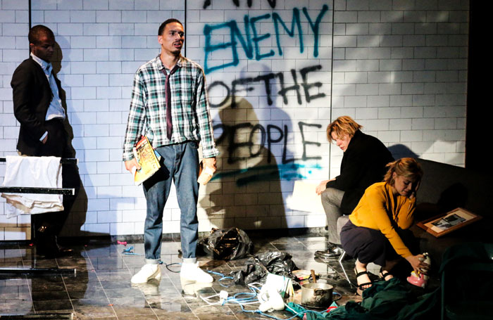 An enemy of the people - Review - Playground Theatre A new diverse modern adaptation of Ibsen's work