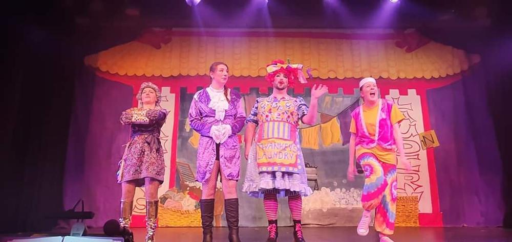 Aladdin - The Adult Pantomime - Review - Luton Library Theatre Oh no he didn’t…oh yes he did!