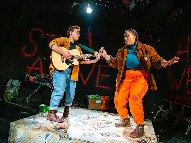 Help! We Are Still Alive - Review - Seven Dials Playhouse A queer love story at the end of days 