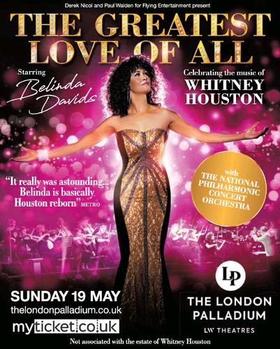 The Greatest Love of All - News A major UK tour of The Greatest Love of All will launch at the world famous London Palladium