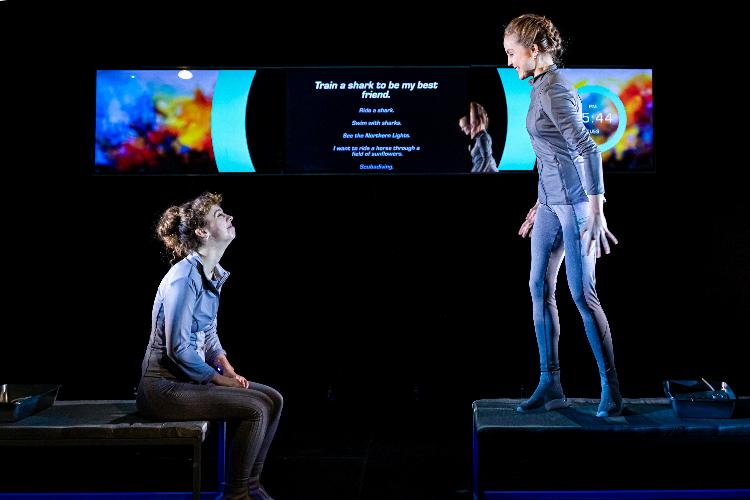 Good Day - Review - VAULT Festival A utopian look at the humanisation of AI and euthanasia in a world of immortality