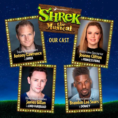 Shrek the Musical - News The cast has been announced