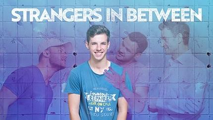 Promotional poster for Strangers In Between theatre production