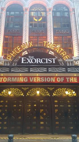 Phoenix theatre, London, home of the exorcist