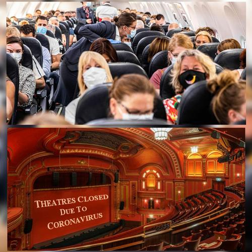 Flights safe and theatres unsafe? Not really - News Coronavirus can spread on airline flights, two studies show