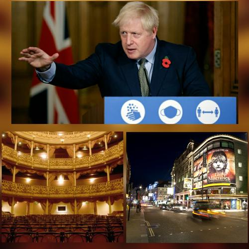 Boris, Tier 2: Yes theatres, Tier 3: No theatres - News Maximum 1.000 people will be allowed for indoor events in Tiers 1 and 2