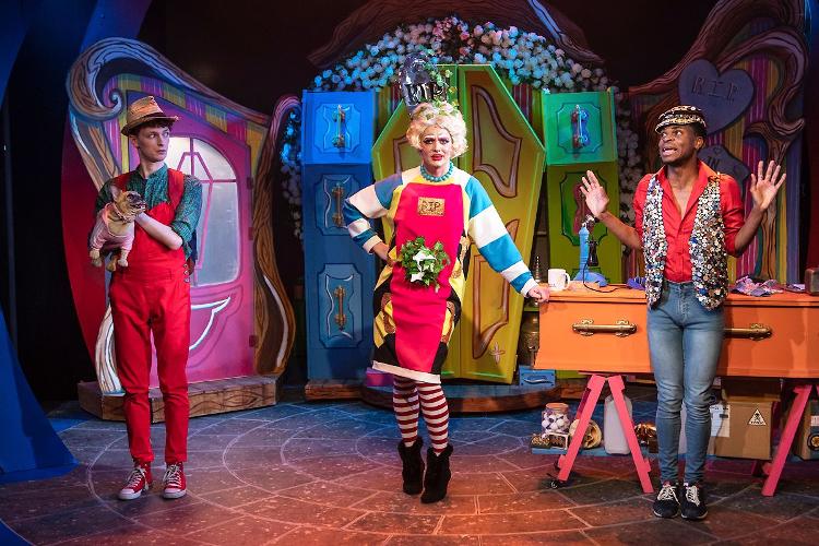 Dick Whittington: A New Dick in Town - Review - Above the Stag Gashing, gushing and gagging - adulterous adult panto!