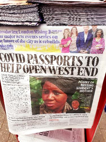 Covid Passports to open the West End - News A 