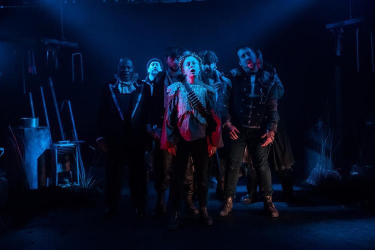 Richard II - Review - The Vaults A raw Richard II, from The Vaults of the Quandary Collective 