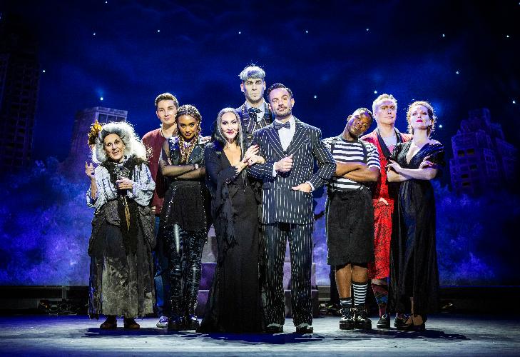 The Addams Family - Review - The London Palladium A two-day special for this ghoulish family tale