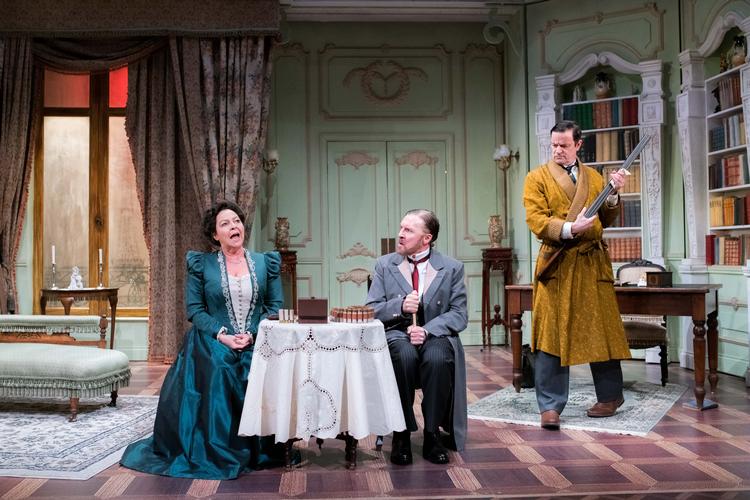 Bang Bang! - Review -  Yvonne Arnaud Theatre Guildford Franco Fawlty