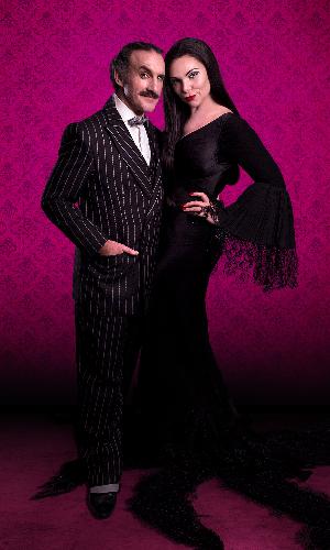 The Addams Family Tour - News Samantha Womack and Cameron Blakely will be Morticia and Gomez