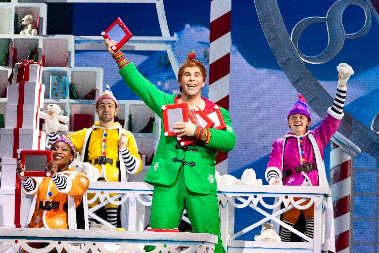 Elf - Review - Dominion Theatre The festive favourite is back at the Dominion