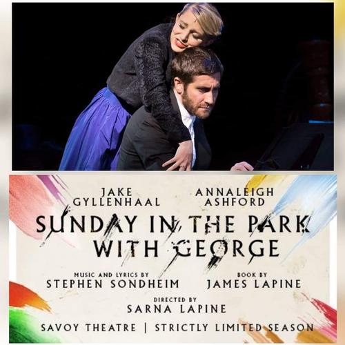 Sunday in the Park with George at the Savoy - News Jake Gyllenhaal and Annaleigh Ashford in Sondheim's musical