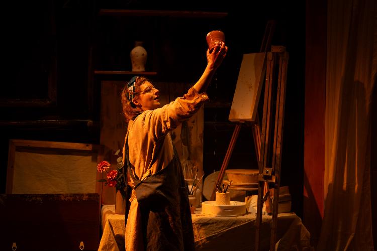 In Clay – Review - Upstairs at the Gatehouse The production is accompanied by an exhibition celebrating contemporary women ceramicists