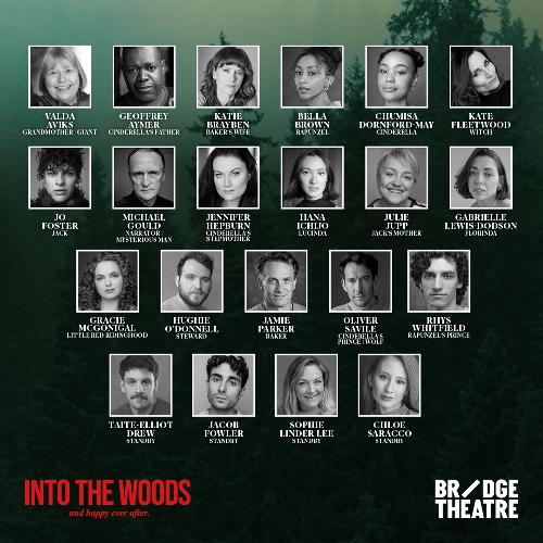 Cast revealed for INTO THE WOODS - News The musical returns to London