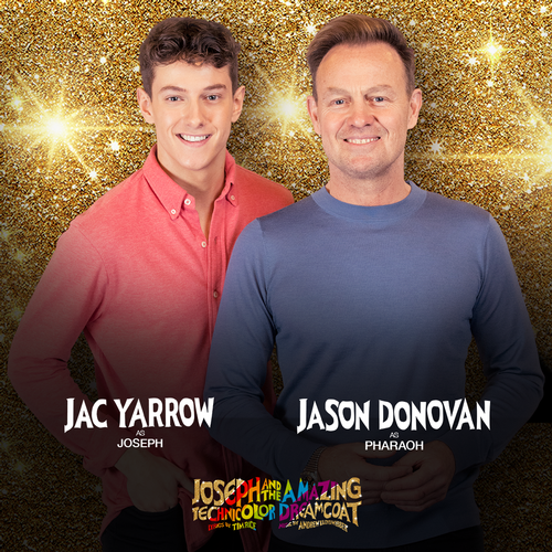 Jac Yarrow and Jason Donovan in Joseph - News Another round for them!