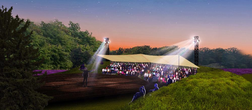 New open-air theatre to open on a lavender farm in Surrey - News A new 250-seat open-air theatre