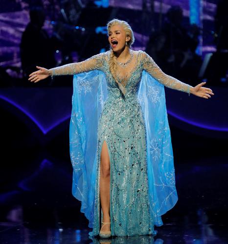 Let it go from Frozen - News Samantha Barks performed at the Royal Variety Performance