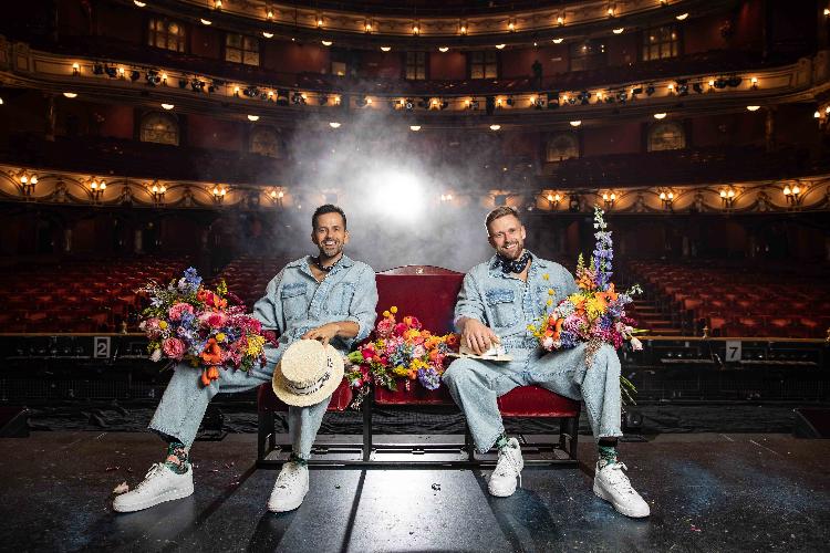  Robbie Fairchild & Adam Perry - Interview The Broadway performers are making their West End floristry debut