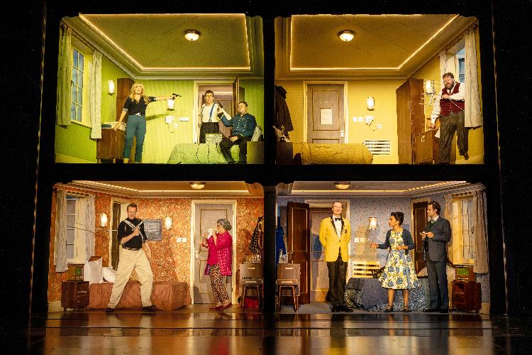 The Comedy About Spies - Review - Adelphi Theatre Slick, silly, and wildly fast-paced