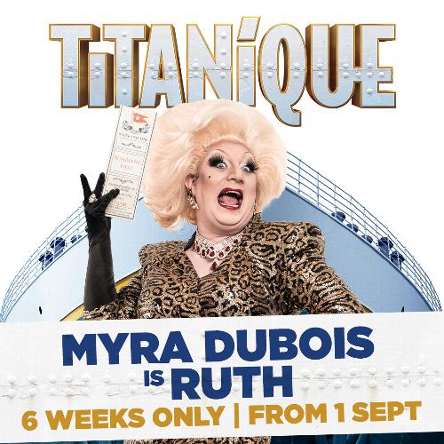 Myra DuBois in TITANIQUE - News Myra DuBois will board the Ship of Dreams as Ruth
