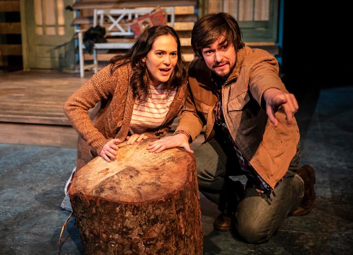 The Woods - Review - Southwark Playhouse The first UK revival in 25 years opened at Southwark Playhouse