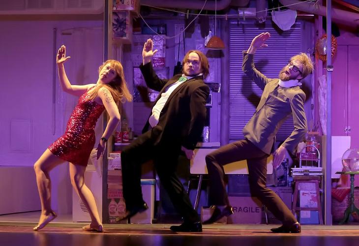 Fish Bowl - Review - Peacock Theatre Three neighbours, endless mayhem