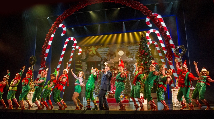 Elf is back for Christmas - News The show will run at the Dominion Theatre