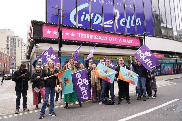 Equity calls for compensation over closure of Andrew Lloyd Webber’s Cinderella - News Protests Over ‘Cinderella’ Closure