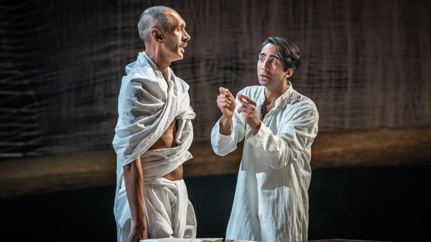 The Father and the Assassin - Review - National Theatre An intense drama about Gandhi’s killer