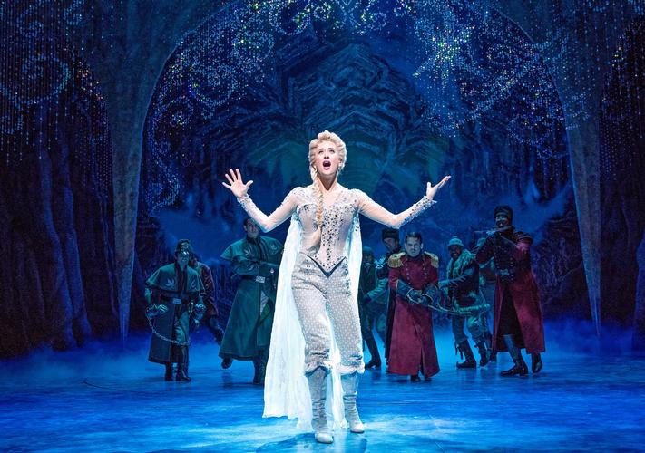 Frozen - Review - St. James Theatre, Broadway, New York The Broadway musical from the famous Disney's movie