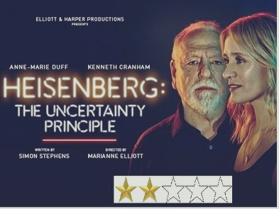 Heisenberg: The Uncertainty Principle. Two Stars Innovative and interesting dialogues but the story is pretty thin.