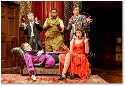  The Play That Goes Wrong - Review - Duchess Theatre A new cast for the West End hit comedy