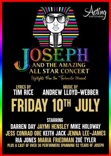 Joseph and the Amazing Technicolor Dreamcoat Concert - News The all-star concert will be streamed on 10 July 