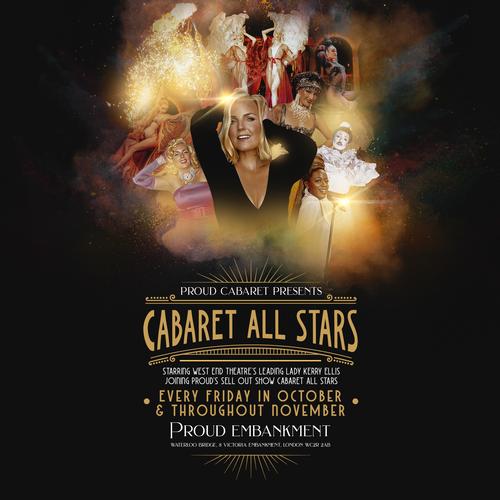 Kerry Ellis Live in Cabaret All Stars - News The Queen of the West End joins the cast of Cabaret All Stars