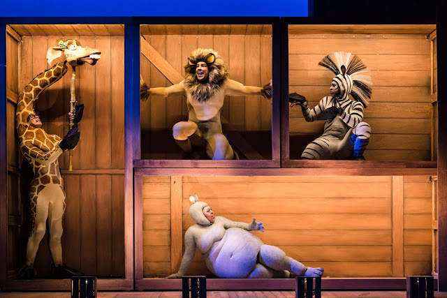 Madagascar The Musical (UK Tour) - Review - New Wimbledon Theatre I like to move it, move it!
