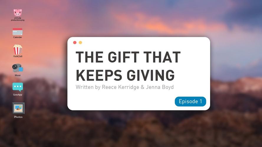 The Gift That Keeps Giving: Episode One - Review A new online sitcom with a West End Cast