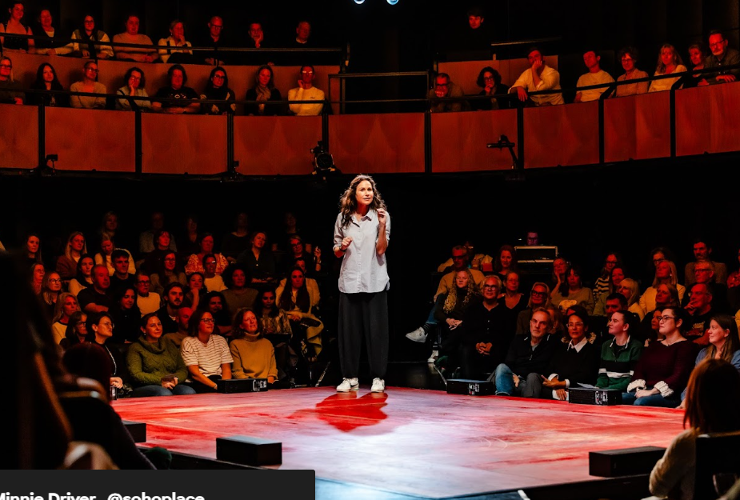 Every Brilliant Thing - Review - SohoPlace A deeply immersive, life-affirming performance from Minnie Driver