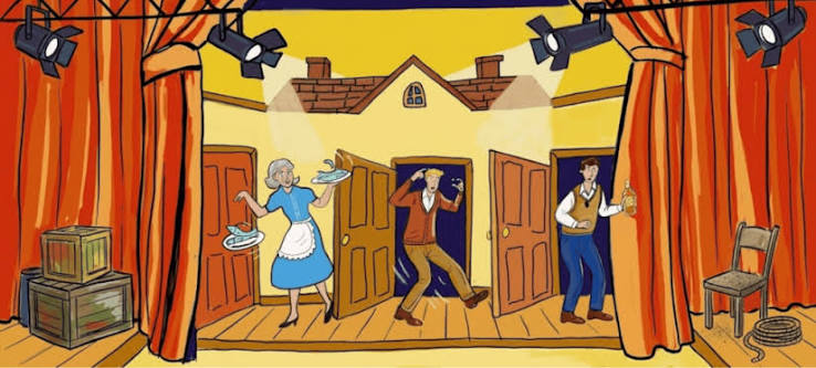 Noises Off - Review - The Questors Theatre Never knowingly caught with their trousers down