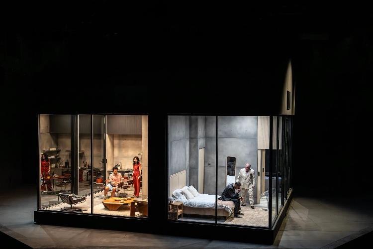 The Oresteia - Review - The Bridge Theatre Greek tragedy meets modern wealth in a brutal, breathtaking triumph