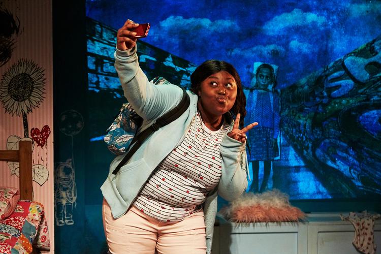 Random Selfies – Review – Ovalhouse Being a young girl in a big city can be hard sometimes...