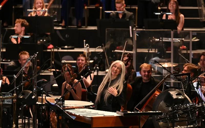 Late Night Proms Evelyn Glennie and the Fantasia Orchestra - Review - Royal Albert Hall Experience a refreshing gallery of sound