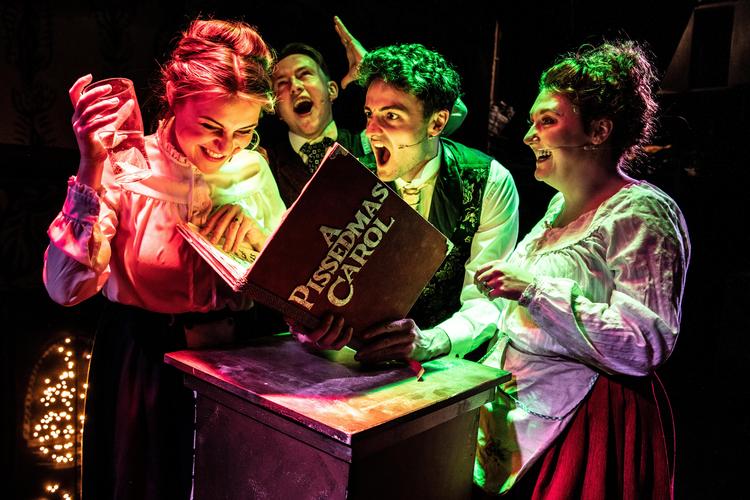 A Pissedmas Carol - Review - Leicester Square theatre The all singing, all drinking alternative Christmas knees-up
